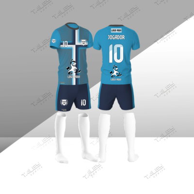 Uniforme Esportivo Completo - Camiseta, Calção e Meião Personalizados XV | Tailey Sports