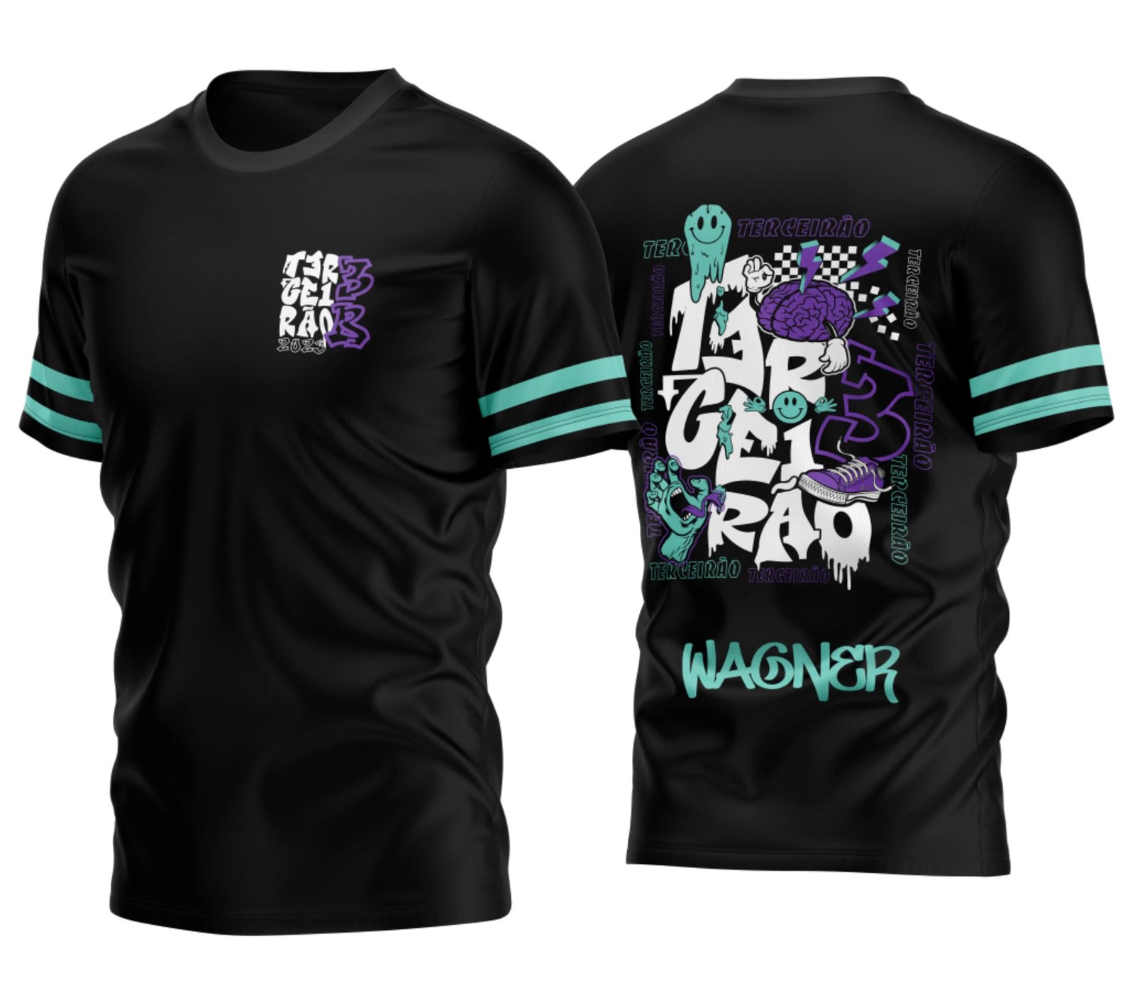 camiseta terceirão 2026 Derretendo para formandos do ensino médio