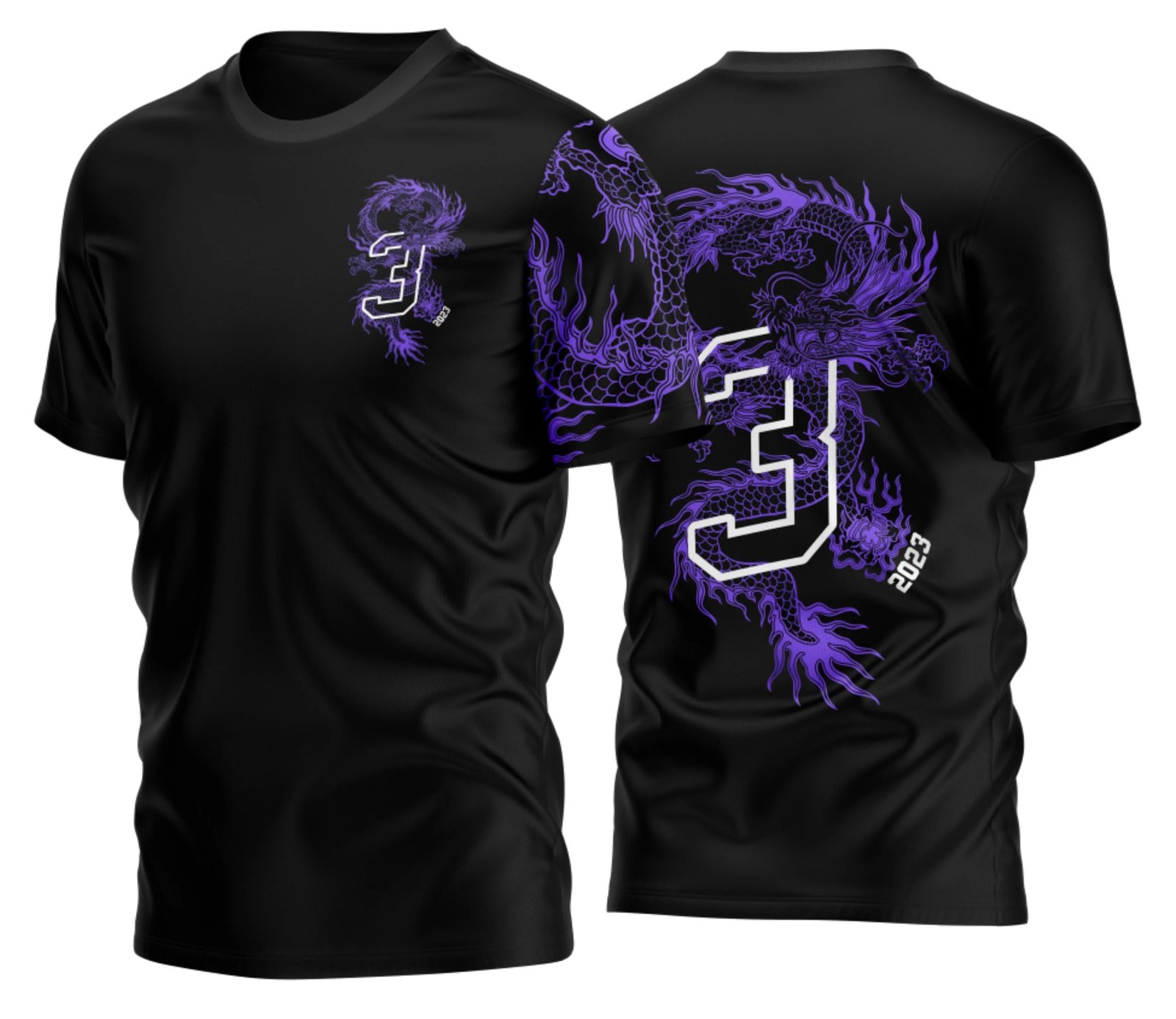 camiseta terceirão 2026 Dragao Azul para formandos do ensino médio