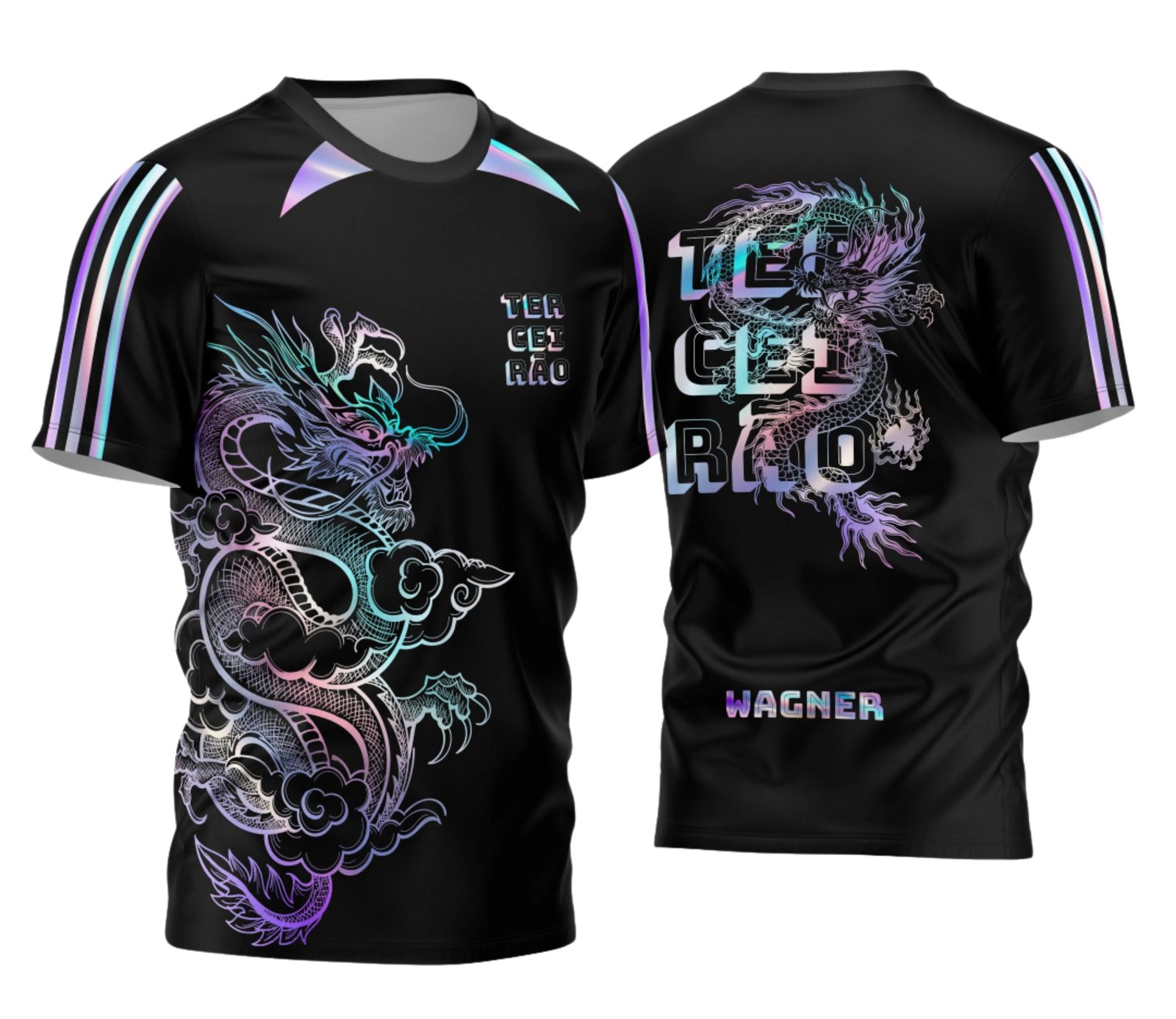 camiseta terceirão 2026 Dragao Multi Cor para formandos do ensino médio