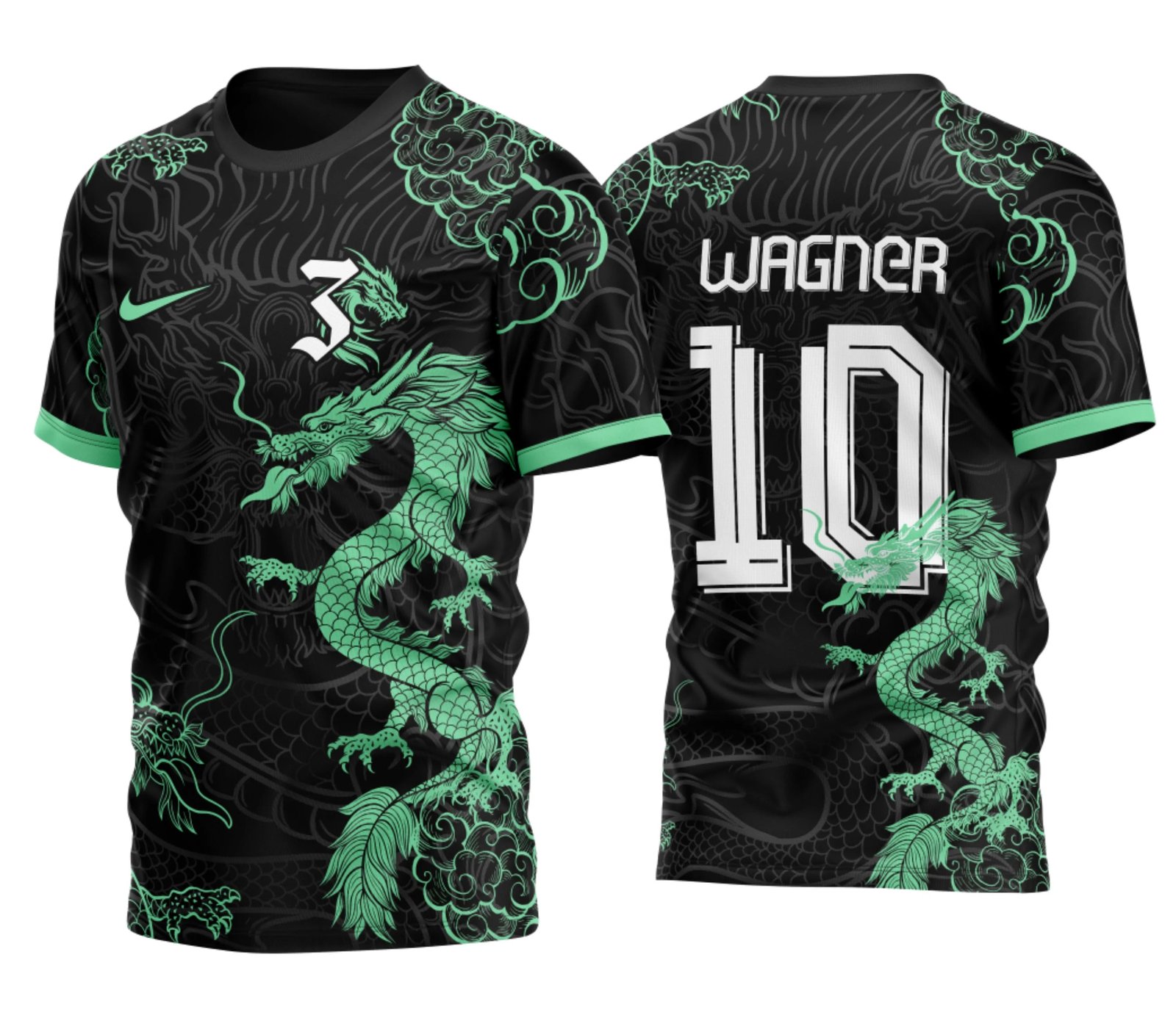 camiseta terceirão 2026 Dragao Verde para formandos do ensino médio
