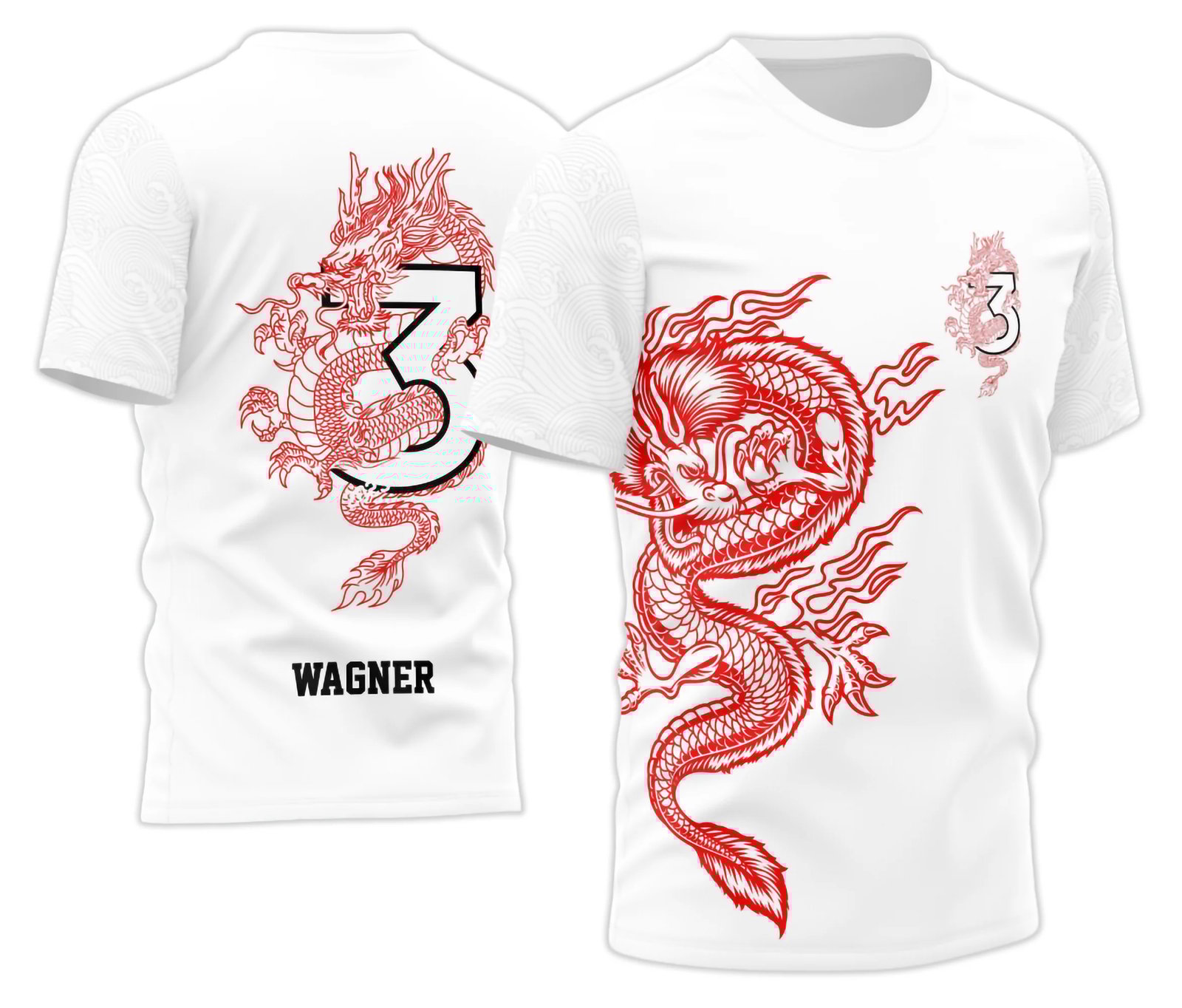 Camiseta Terceirão 2026 Dragão Vermelho pra formandos do terceirão ensino medio