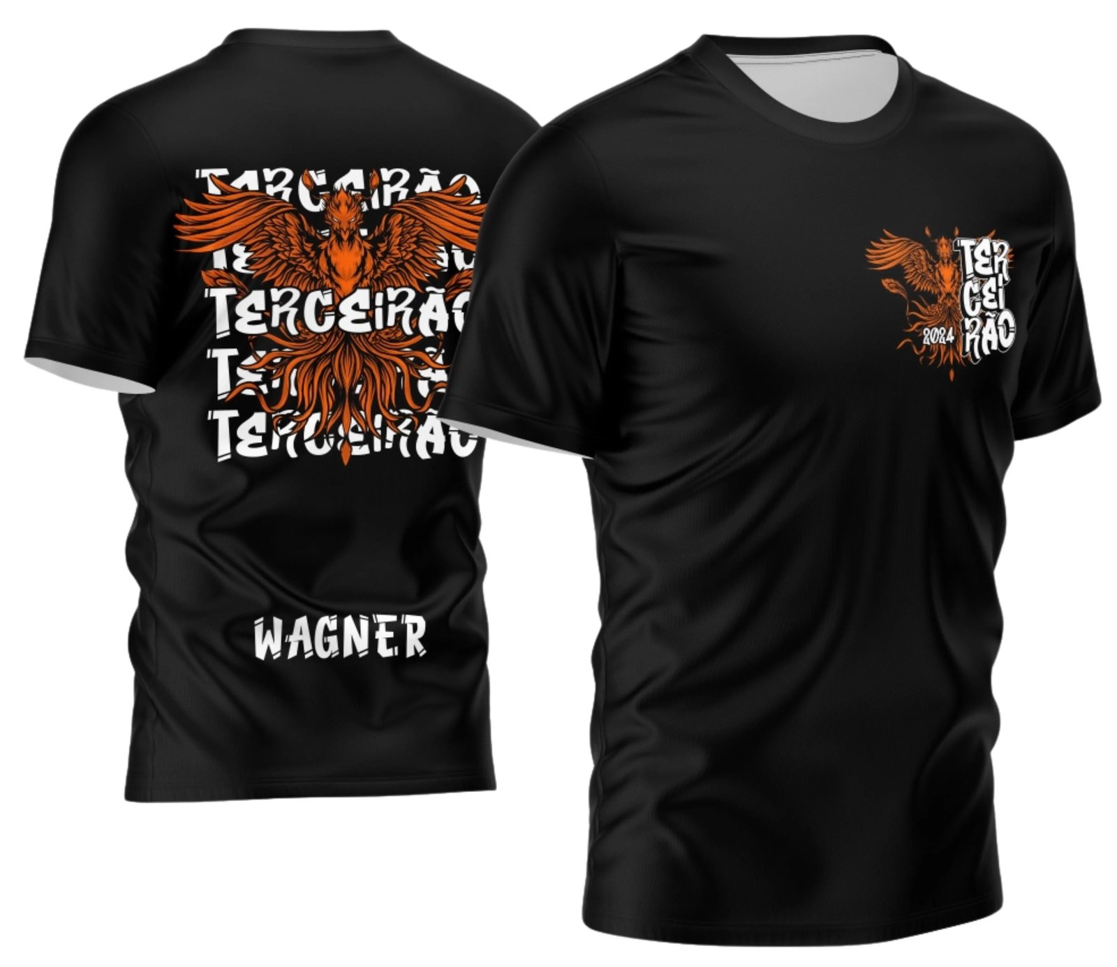 camiseta terceirão 2026 Forca Fenix para formandos do ensino médio