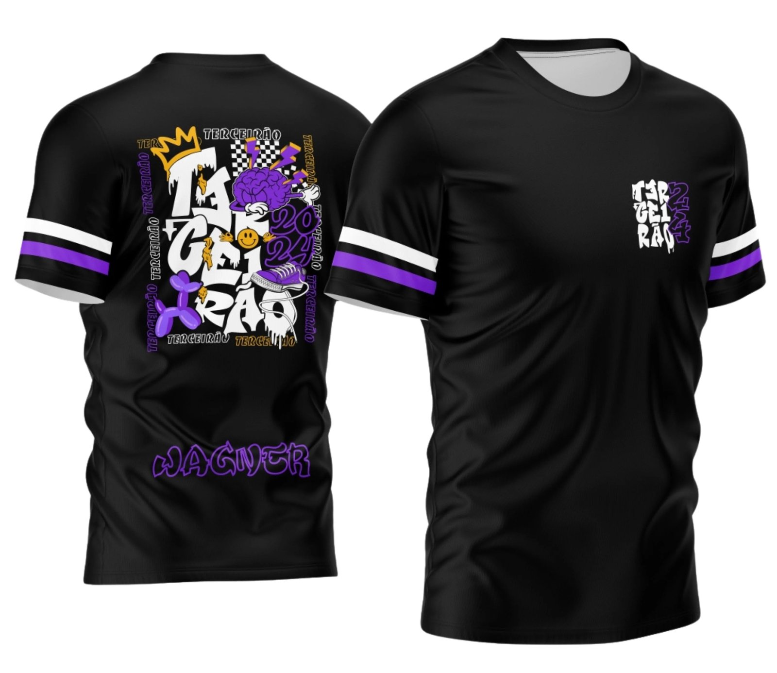 camiseta terceirão 2026 Niver Multi King para formandos do ensino médio