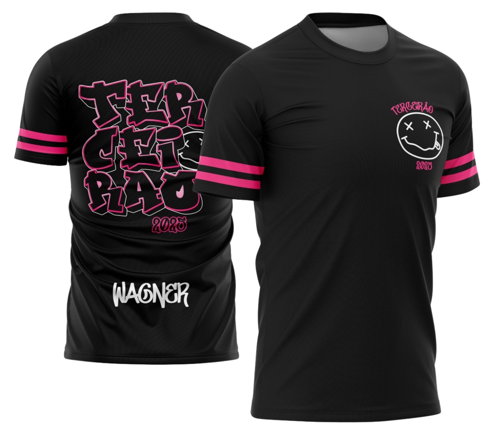 camiseta terceirão 2026 Smile Bad para formandos do ensino médio