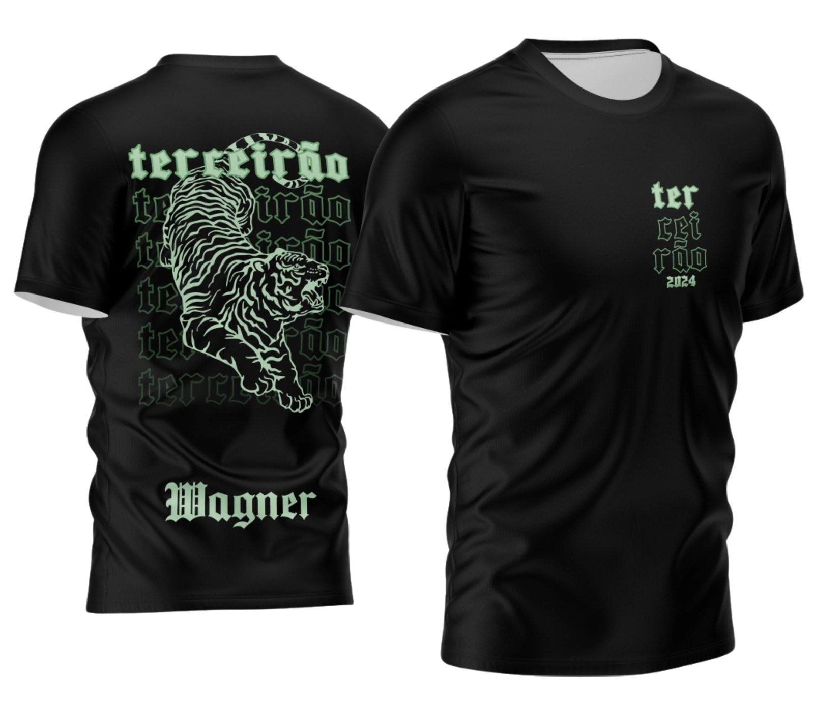 camiseta terceirão 2026 Smiles Tigre para formandos do ensino médio